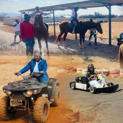 Adult Package 1: Go Kart, Quad Bikes, Bounce and Horse Ride